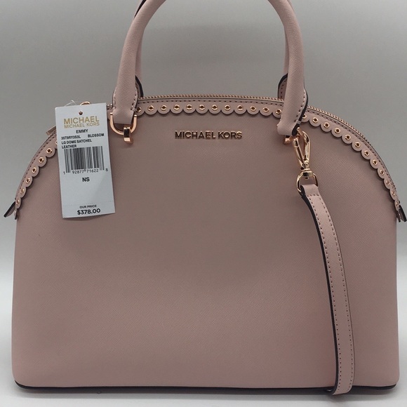 Michael Kors Handbags - MICHAEL KORS EMMY LG DOME Satchel Bag Blossom